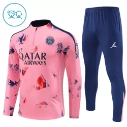 Paris Saint-Germain Trainingspullover Kinder 2024/25 Viertelreißverschluss Rosa Paris Saint-Germain Trainingspullover Kinder 2024/25 Viertelreißverschluss Rosa