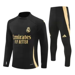 Real Madrid Trainingspullover 2024/25 Viertelreißverschluss Schwarze Real Madrid Trainingspullover 2024/25 Viertelreißverschluss Schwarze