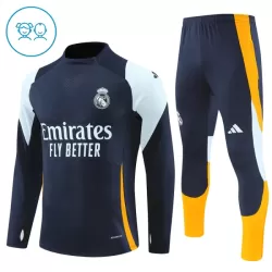 Real Madrid Trainingspullover Kinder 2024/25 Viertelreißverschluss Navy Real Madrid Trainingspullover Kinder 2024/25 Viertelreißverschluss Navy