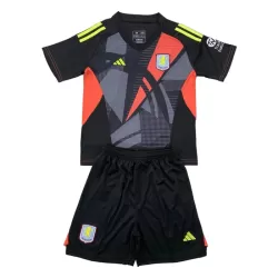 Günstige Aston Villa Torwart Kindertrikot 2024/25 Kurzarm Schwarze Günstige Aston Villa Torwart Kindertrikot 2024/25 Kurzarm Schwarze