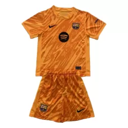 Günstige FC Barcelona Torwart Kindertrikot 2024/25 Kurzarm Orange Günstige FC Barcelona Torwart Kindertrikot 2024/25 Kurzarm Orange