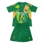 Günstige Real Madrid Torwart Kindertrikot 2024/25 Kurzarm