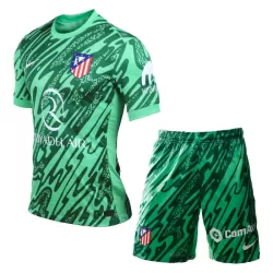 Günstige Atlético Madrid Torwart Kindertrikot Auswärts 2024/25 Kurzarm Günstige Atlético Madrid Torwart Kindertrikot Auswärts 2024/25 Kurzarm
