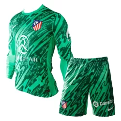 Günstige Atlético Madrid Torwart Kindertrikot Auswärts 2024/25 Langarm Günstige Atlético Madrid Torwart Kindertrikot Auswärts 2024/25 Langarm