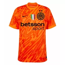 Günstige Inter Mailand Torwart Herrentrikot 2024/25 Kurzarm Orange Günstige Inter Mailand Torwart Herrentrikot 2024/25 Kurzarm Orange