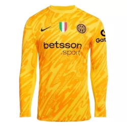 Günstige Inter Mailand Torwart Herrentrikot 2024/25 Langarm Gelbe Günstige Inter Mailand Torwart Herrentrikot 2024/25 Langarm Gelbe