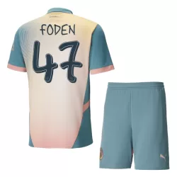 Günstige Manchester City Foden 47 Kindertrikot Vierte 2024/25 Kurzarm Günstige Manchester City Foden 47 Kindertrikot Vierte 2024/25 Kurzarm