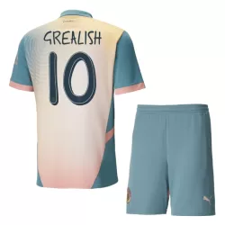 Günstige Manchester City Grealish 10 Kindertrikot Vierte 2024/25 Kurzarm Günstige Manchester City Grealish 10 Kindertrikot Vierte 2024/25 Kurzarm