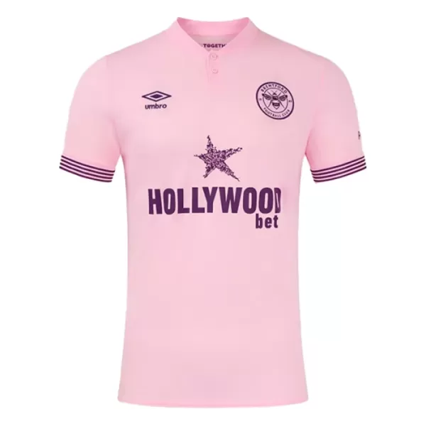 Günstige Brentford Herrentrikot Auswärts 2024/25 Kurzarm Günstige Brentford Herrentrikot Auswärts 2024/25 Kurzarm
