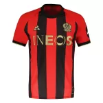 Günstige OGC Nice Herrentrikot Heim 2024/25 Kurzarm
