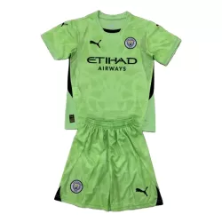 Günstige Manchester City Torwart Kindertrikot 2024/25 Kurzarm