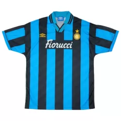 Günstige Inter Mailand 1994-95 Herrentrikot Heim Retro Kurzarm
