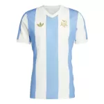 Günstige Argentinien Herrentrikot Jubiläum 2024 Kurzarm