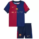 Günstige FC Barcelona ColdPlay Kindertrikot Heim 2024/25 Kurzarm