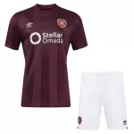 Günstige Heart of Midlothian Kindertrikot Heim 2024/25 Kurzarm