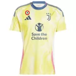 Günstige Juventus Turin SaveChildren Herrentrikot Auswärts 2024/25 Kurzarm