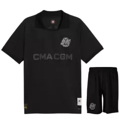 Günstige Olympique Marseille Torwart Kindertrikot Jubiläum 2024/25 Kurzarm Günstige Olympique Marseille Torwart Kindertrikot Jubiläum 2024/25 Kurzarm