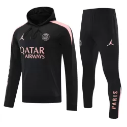 Paris Saint-Germain Hoodie Trainingspullover 2024/25 Schwarze Paris Saint-Germain Hoodie Trainingspullover 2024/25 Schwarze
