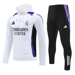 Real Madrid Hoodie Trainingspullover 2024/25 Weiße Real Madrid Hoodie Trainingspullover 2024/25 Weiße