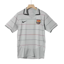 Günstige Barcelona 2003-04 Herrentrikot Auswärts Retro Kurzarm Günstige Barcelona 2003-04 Herrentrikot Auswärts Retro Kurzarm