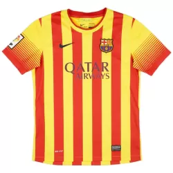 Günstige Barcelona 2013-14 Herrentrikot Auswärts Retro Kurzarm Günstige Barcelona 2013-14 Herrentrikot Auswärts Retro Kurzarm
