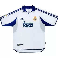 Günstige Real Madrid 2000-01 Herrentrikot Heim Retro Kurzarm