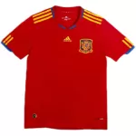 Günstige Spanien 2010 Herrentrikot Heim Retro Kurzarm