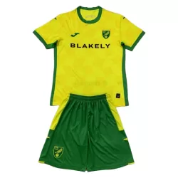 Günstige Norwich City Kindertrikot Heim 2024/25 Kurzarm Günstige Norwich City Kindertrikot Heim 2024/25 Kurzarm