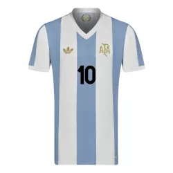 Günstige Argentinien Messi 10 Kindertrikot Jubiläum 2024 Kurzarm