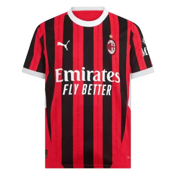 Günstige AC Mailand Gimenez 7 Herrentrikot Heim 2024/25 Kurzarm