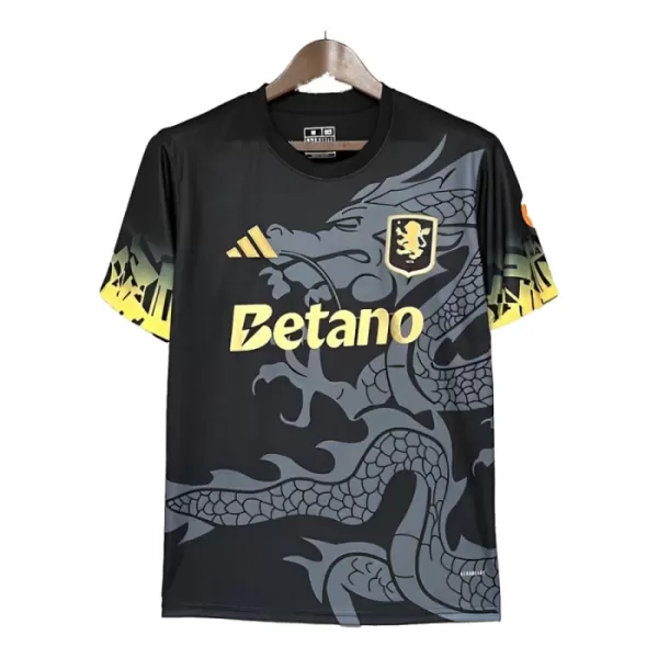 Günstige Aston Villa Dragon Herrentrikot 2024/25 Kurzarm - Speziell Günstige Aston Villa Dragon Herrentrikot 2024/25 Kurzarm - Speziell