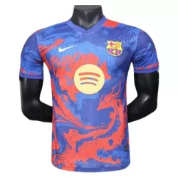 Günstige Barcelona x Flame Herrentrikot 2024/25 Kurzarm - Speziell Günstige Barcelona x Flame Herrentrikot 2024/25 Kurzarm - Speziell