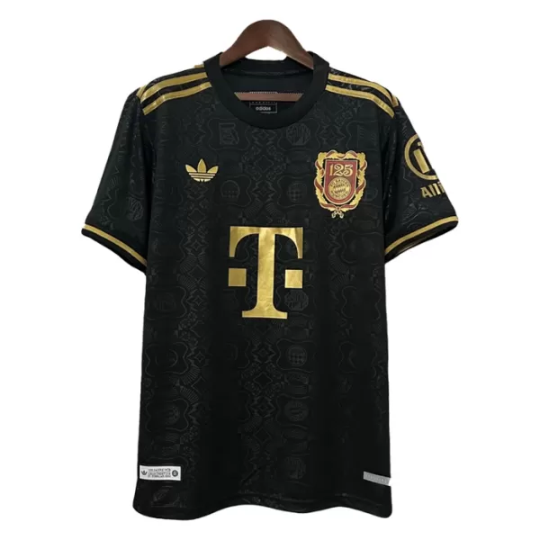 Günstige FC Bayern München Herrentrikot Jubiläum 2024/25 Kurzarm Schwarze