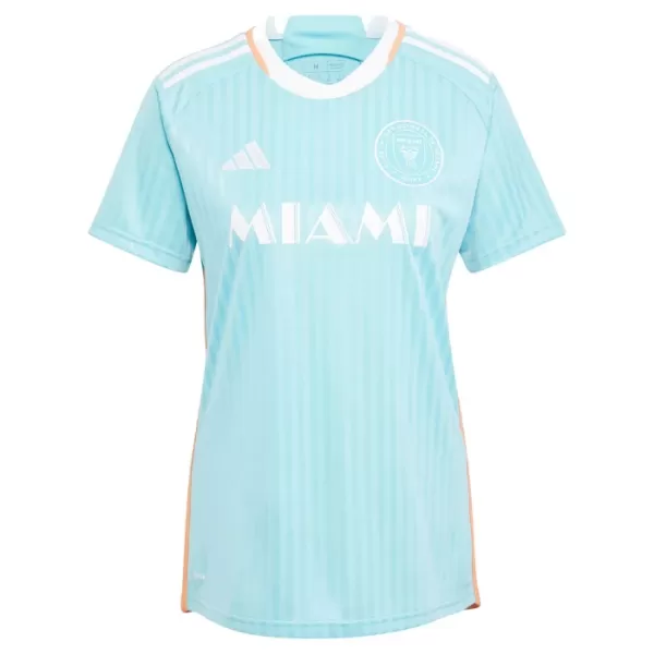 Günstige Inter Miami CF Damentrikot Ausweich 2024/25 Kurzarm Günstige Inter Miami CF Damentrikot Ausweich 2024/25 Kurzarm