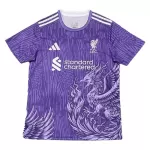 Günstige Liverpool Herrentrikot 2024/25 Kurzarm Lila - Speziell