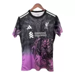 Günstige Liverpool Herrentrikot 2024/25 Kurzarm Lila - Speziell