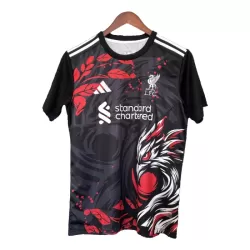 Günstige Liverpool Herrentrikot 2024/25 Kurzarm Schwarze - Speziell