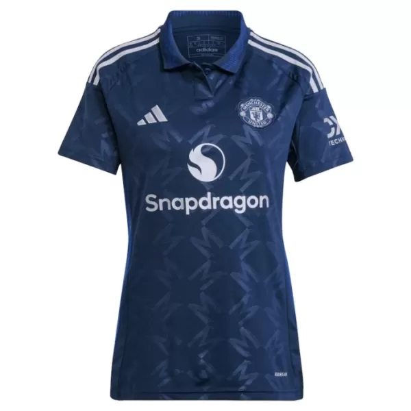 Günstige Manchester United Damentrikot Auswärts 2024/25 Kurzarm Günstige Manchester United Damentrikot Auswärts 2024/25 Kurzarm
