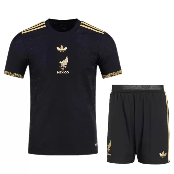 Günstige Mexiko Kindertrikot 2024/25 Kurzarm Schwarze - Speziell