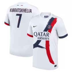 Günstige Paris Saint-Germain Kvaratskhelia 7 Herrentrikot Auswärts 2024/25 Kurzarm Günstige Paris Saint-Germain Kvaratskhelia 7 Herrentrikot Auswärts 2024/25 Kurzarm