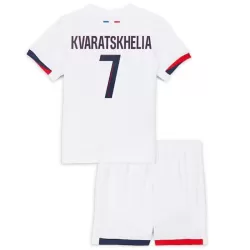 Günstige Paris Saint-Germain Kvaratskhelia 7 Kindertrikot Auswärts 2024/25 Kurzarm Günstige Paris Saint-Germain Kvaratskhelia 7 Kindertrikot Auswärts 2024/25 Kurzarm