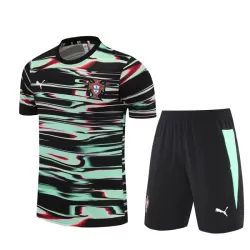 Günstige Portugal Pre-Match Kindertrikot 2024/25 Kurzarm Günstige Portugal Pre-Match Kindertrikot 2024/25 Kurzarm