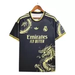 Günstige Real Madrid Dragon Herrentrikot 2024/25 Kurzarm Schwarze - Speziell