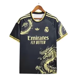 Günstige Real Madrid Dragon Herrentrikot 2024/25 Kurzarm Schwarze - Speziell