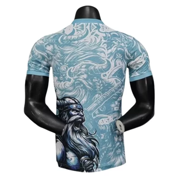 Günstige Real Madrid x Viking Warrior Herrentrikot 2024/25 Kurzarm - Speziell