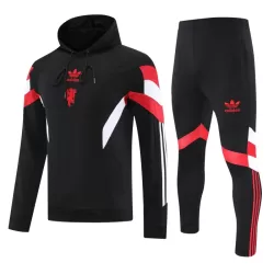 Manchester United Hoodie Trainingspullover 2024/25 Schwarze