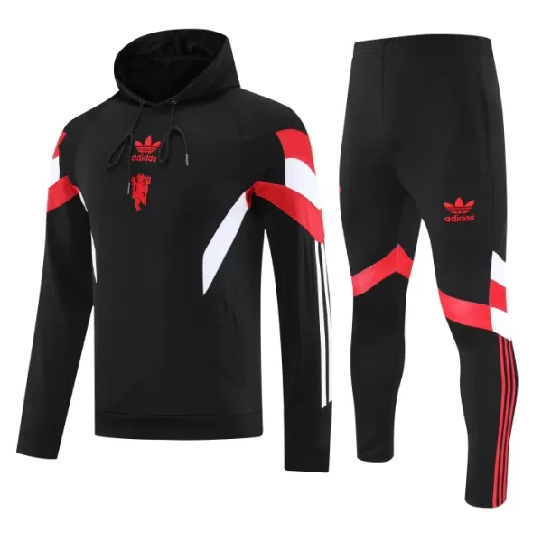 Manchester United Hoodie Trainingspullover 2024/25 Schwarze Manchester United Hoodie Trainingspullover 2024/25 Schwarze