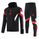 Manchester United Hoodie Trainingspullover 2024/25 Schwarze Manchester United Hoodie Trainingspullover 2024/25 Schwarze