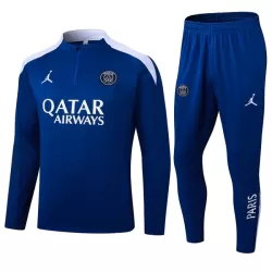 Paris Saint-Germain Trainingspullover 2024/25 Viertelreißverschluss Blaue Paris Saint-Germain Trainingspullover 2024/25 Viertelreißverschluss Blaue