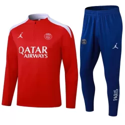Paris Saint-Germain Trainingspullover 2024/25 Viertelreißverschluss Rote Paris Saint-Germain Trainingspullover 2024/25 Viertelreißverschluss Rote